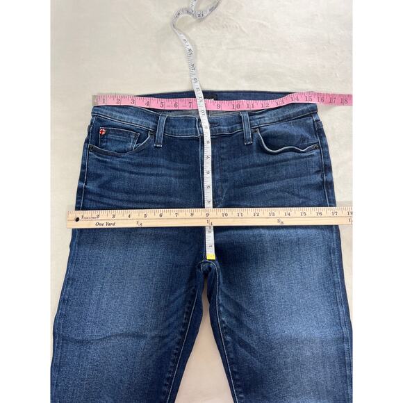 Hudson Jeans Nico Mid Rise Super Skinny Leg Ankle Released Hem Women's 29 - Picture 5 of 8